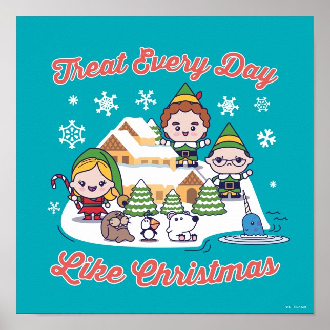 Buddy the Elf Chibi Graphic Poster (Front)