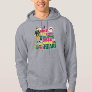 Buddy the Elf Christmas Cheer Graphic Quote Hoodie
