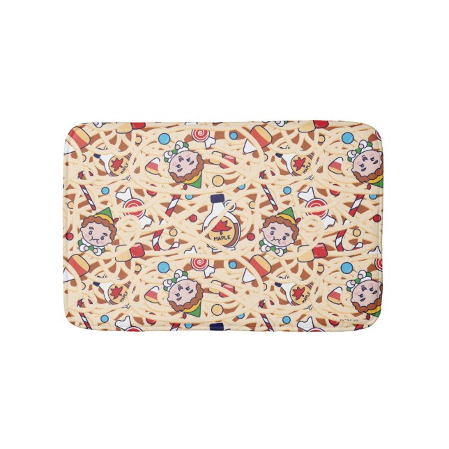 Buddy the Elf | Christmas Cheer Pattern Bath Mat (Front)