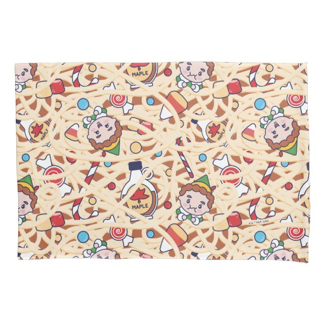 Buddy the Elf | Christmas Cheer Pattern Pillowcase (Front)