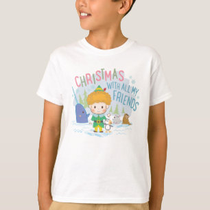 Buddy the Elf Christmas With All My Friends T-Shirt