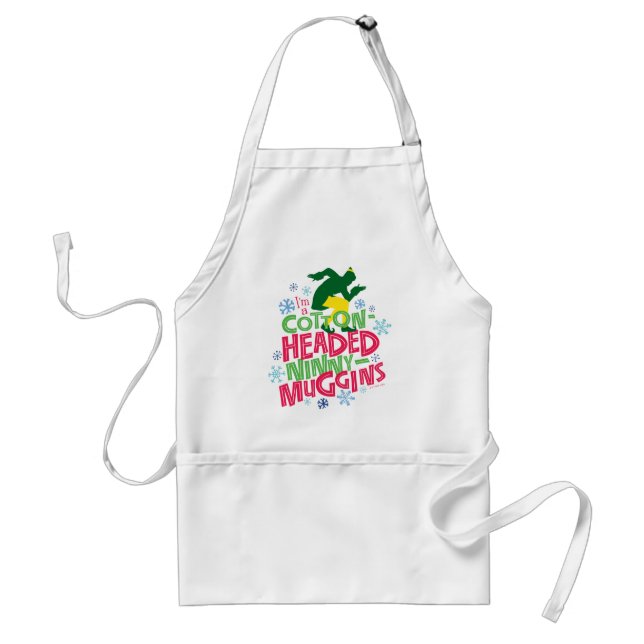 Buddy the Elf | Cotton Headed Ninny-Muggins Standard Apron (Front)