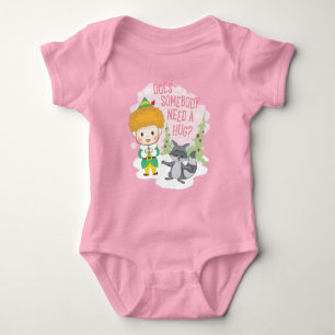 Buddy the Elf Does Somebody Need a Hug? Baby Bodysuit