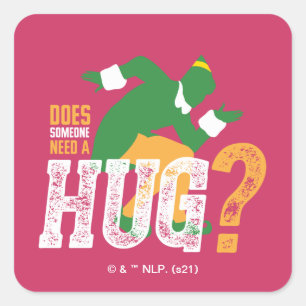 Buddy the Elf   Does Someone Need a Hug Square Sticker