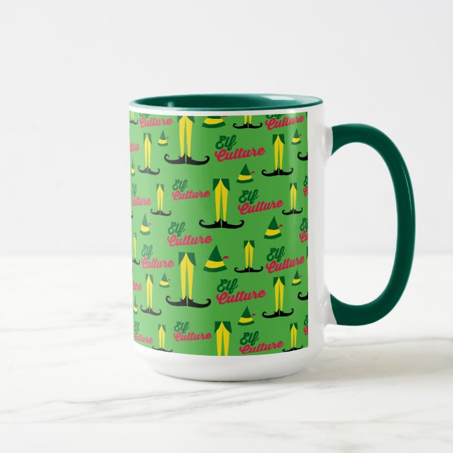 Buddy the Elf | Elf Culture Pattern Mug (Right)