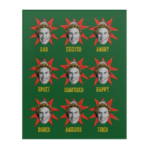 Buddy the Elf   Emotions Acrylic Print