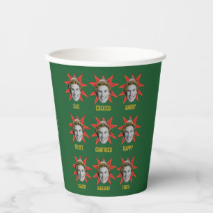 Buddy the Elf Emotions Paper Cups