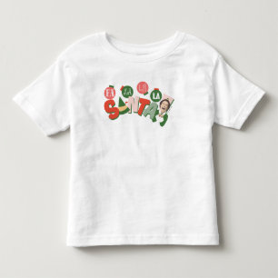 Buddy the Elf Fa La La La Santa Toddler T-Shirt