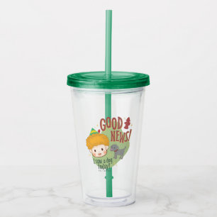 Buddy the Elf Good News! I Saw a Dog Today! Acrylic Tumbler