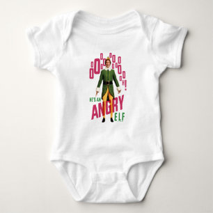 Buddy the Elf He's an Angry Elf Baby Bodysuit