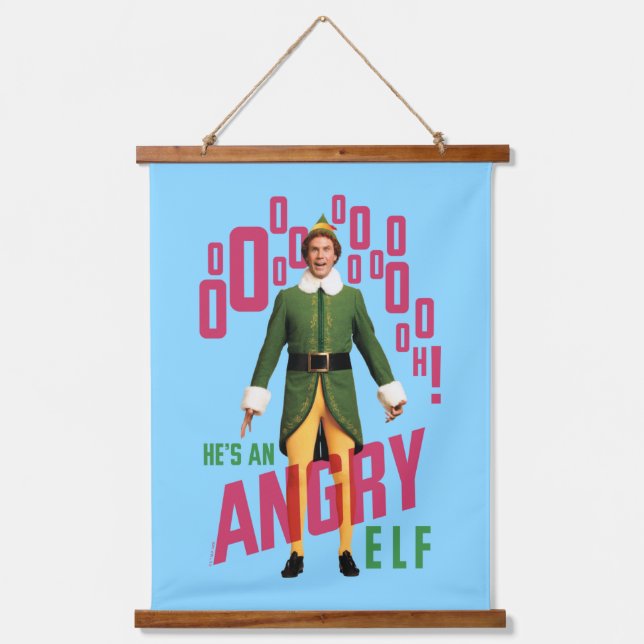 Buddy the Elf | He's an Angry Elf Hanging Tapestry (Front)