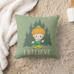 Buddy the Elf I Believe Cushion