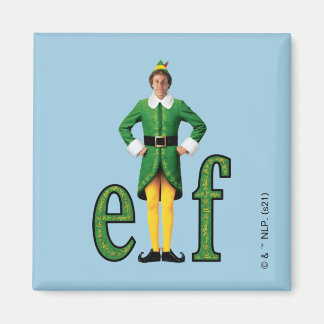 Buddy the Elf Movie Logo Magnet