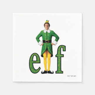 Buddy the Elf Movie Logo Napkin