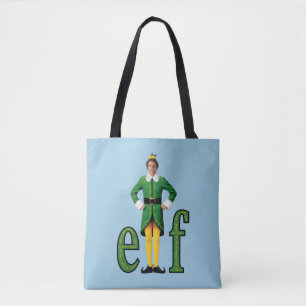 Buddy the Elf Movie Logo Tote Bag