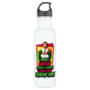Buddy the Elf   OMG! Santa! 710 Ml Water Bottle