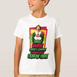Buddy the Elf OMG! Santa! T-Shirt