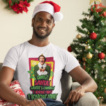 Buddy the Elf | OMG! Santa! T-Shirt<br><div class="desc">This graphic features Buddy the Elf and the quote,  "OMG! Santa! Santa's coming! I know him! I know him!"</div>