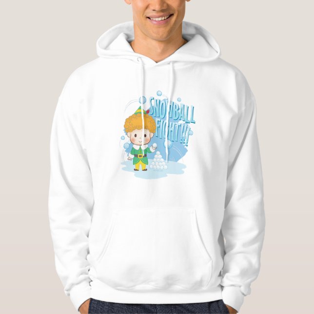 Buddy the Elf Snowball Fight! Hoodie (Front)