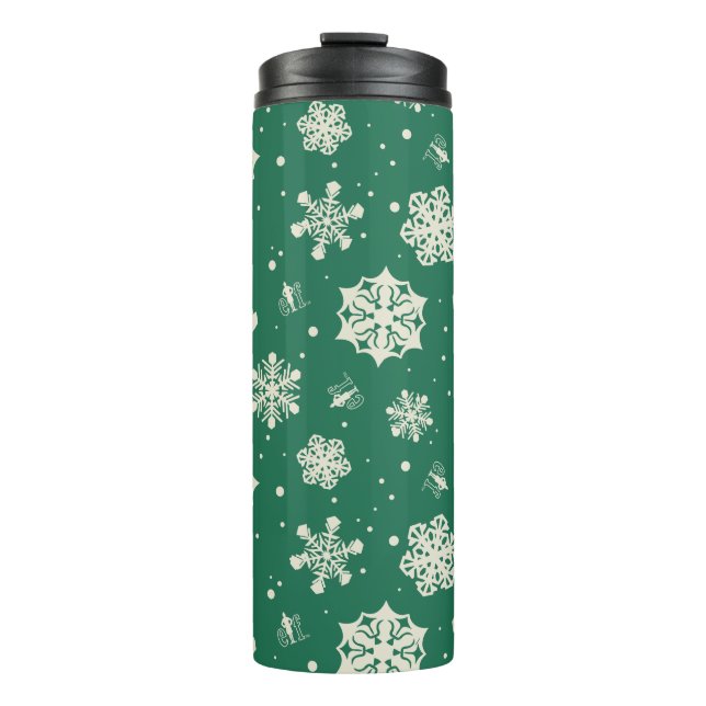 Buddy the Elf Snowflake Pattern Thermal Tumbler (Front)