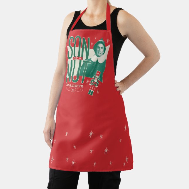 Buddy the Elf Son of a Nutcracker Apron (Insitu)