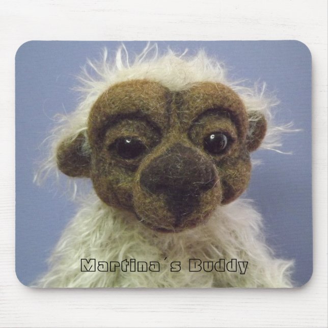 Buddy - the famous MyTopTeddy Troll as Mouse Mat (Front)