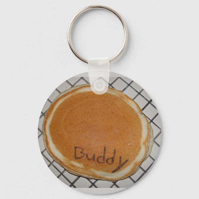 Buddy the Pancake Key Ring (Front)