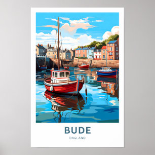 Bude England Travel Print