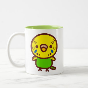 Budgerigar / Normal female Two-Tone Coffee Mug