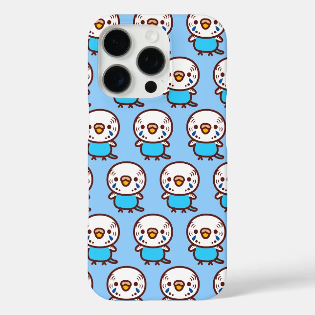 Budgerigar / Normal sky blue female Case-Mate iPhone Case (Back)