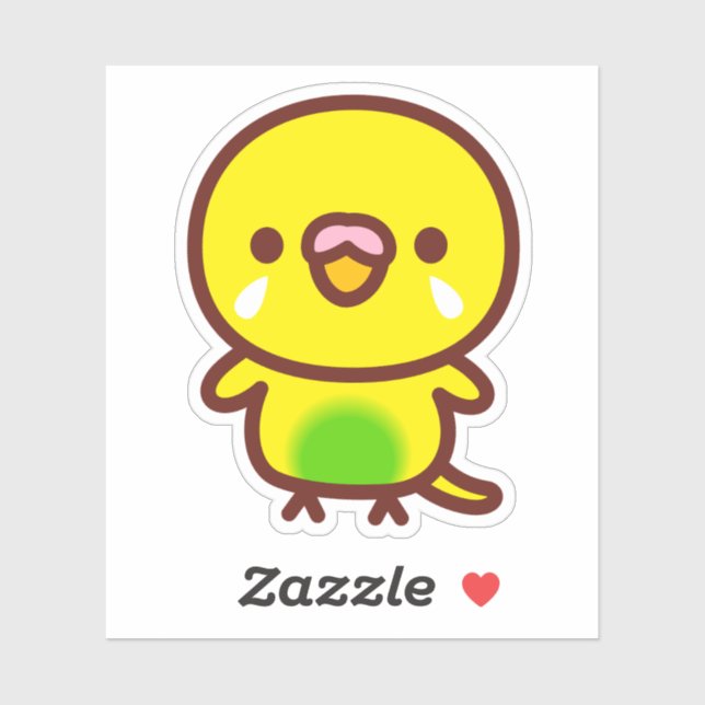 Budgerigar / Recessive pied budgie (Sheet)