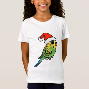 Budgerigar Santa Claus T-Shirt