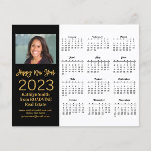 Budget 2023 Business Modern Script Photo Card