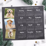 Budget 2025 Rustic Photo Pet Dog Calendar Card<br><div class="desc">2025 Photo Calendar Cards - Send New Year Greetings or include in your Christmas cards, these custom photo calendar cards are perfect as Christmas and New Year cards to family and friends. Perfect to highlight or circle special family dates, anniversaries, birthdays, and reunions. Personalise these full year photo 12 month...</div>