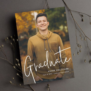Budget 2 Photo Graduation Announcement