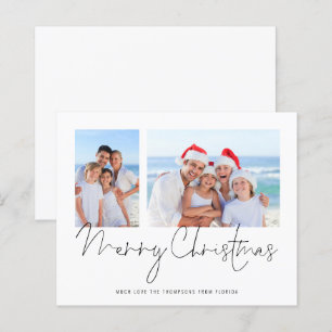 Budget 2 Photo Script Merry Christmas Florida