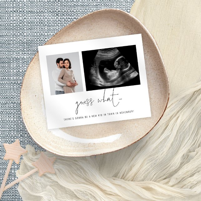 Budget 2 Photos Guess What Pregnancy Announcement (Creator Uploaded)