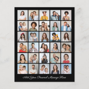 Budget 30 Photo Collage Add Your Greeting Card