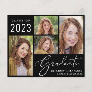 Budget 4 Photos Script Graduation Announcement