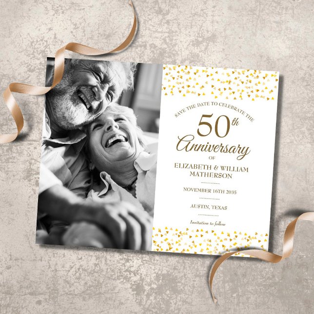 Budget 50th Anniversary Save the Date Photo (Creator Uploaded)