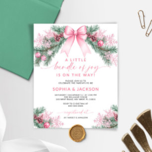 Budget A Little Bundle Of Joy Baby Shower Invite