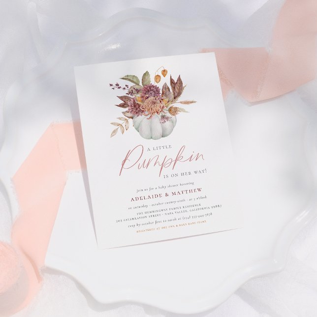 Budget A Little Pumpkin Boho Girl Baby Shower (Creator Uploaded)