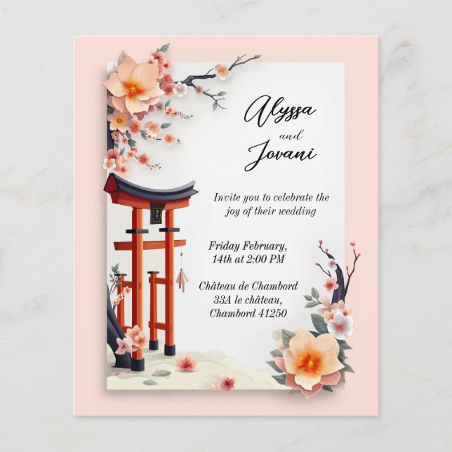 Budget A Love Blossoming Under the Cherry Trees (Front)