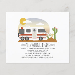 Budget Adventure RV Desert Baby Shower