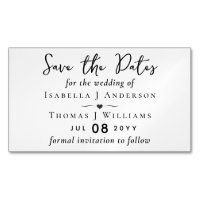 Budget Affordable Save the Date Magnets