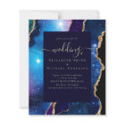 BUDGET  AGATE Blue Purple Gold Wedding Budget