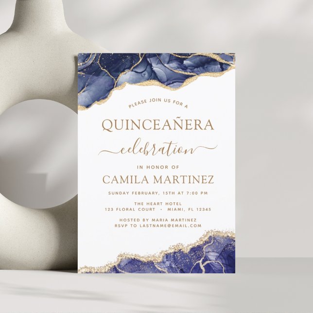 Budget Agate Navy Blue Quinceañera Gold (Creator Uploaded)