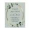 Budget All in One Eucalyptus Sage Wedding Flyer