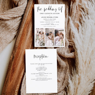 Budget All in One The Wedding of Minimalist Simple Flyer