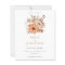Budget Autumn Florals Wedding Save The Date